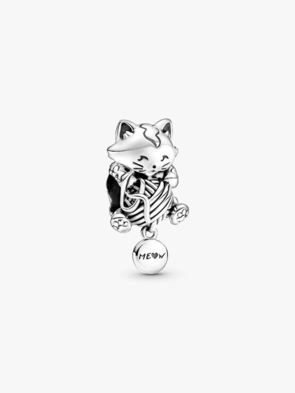 Pandora Kitten & Yarn Ball Charm